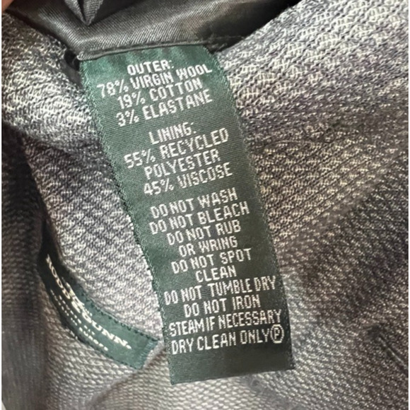 Rodd & Gunn Officina Marlane Wool Blend Sports Fit Blazer Gray (size: XXL) - Picture 11 of 12